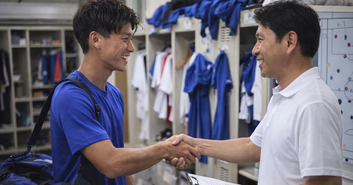 合否連絡の流れ｜所属チーム監督への通知