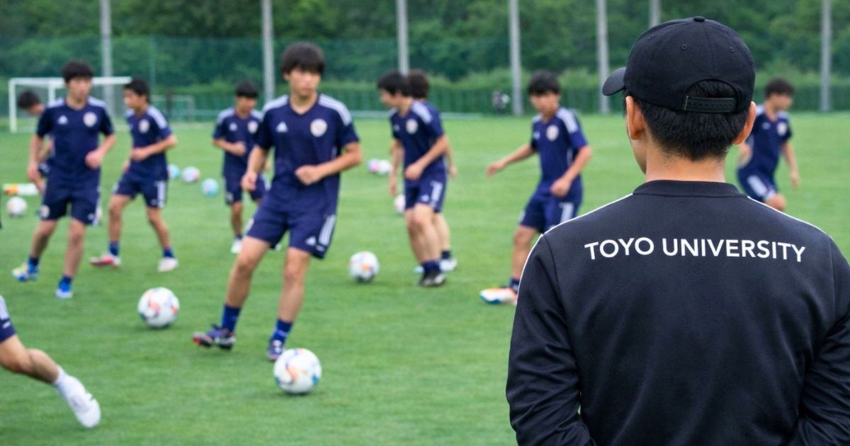 東洋大学サッカー部の監督と指導方針
