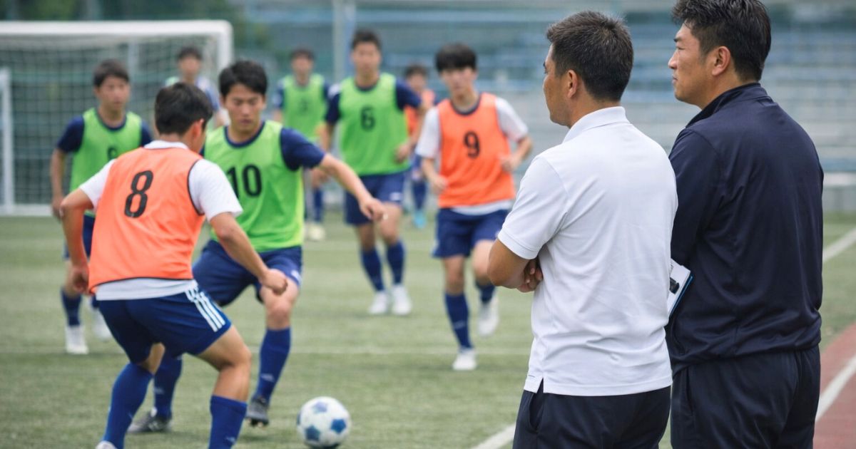 紅白戦セレクションと面談のポイント