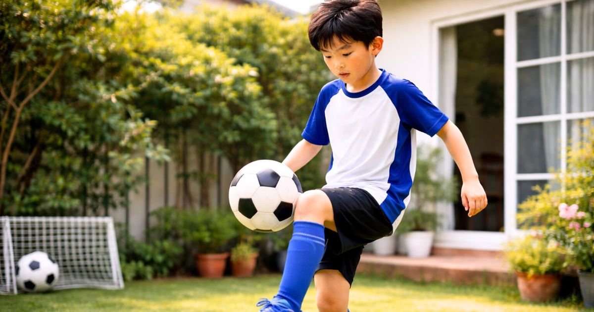 上手い子は自主練を続ける