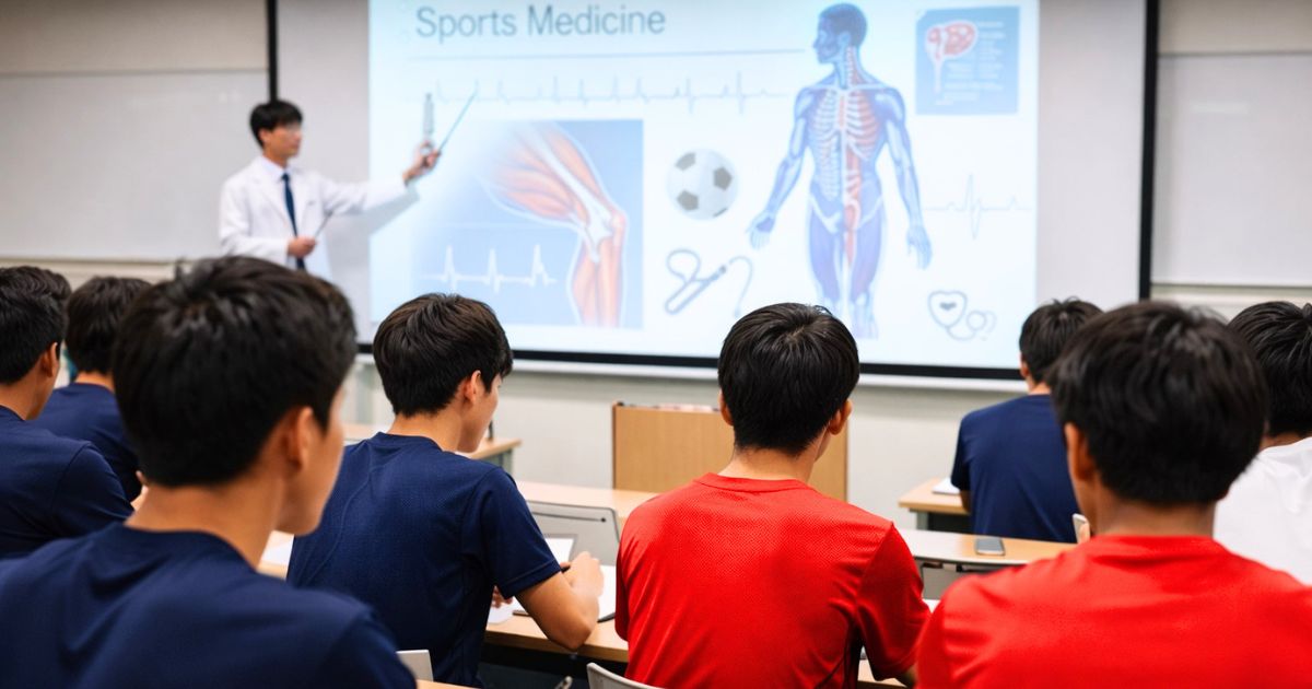 スポーツ医療学科が競技力を後押し
