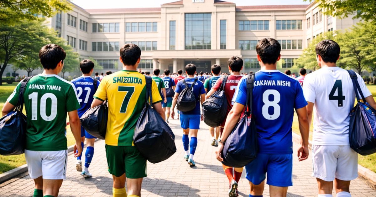 出身高校に見る選手獲得の幅