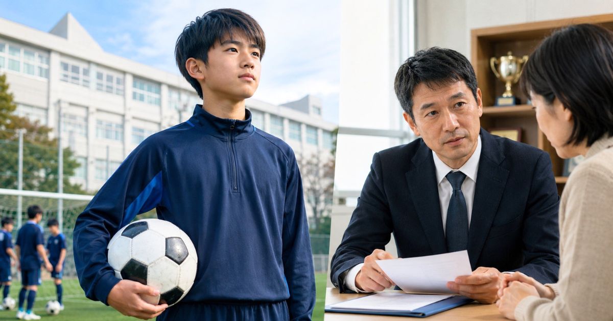 クラブ推薦のみ入部可が最重要
