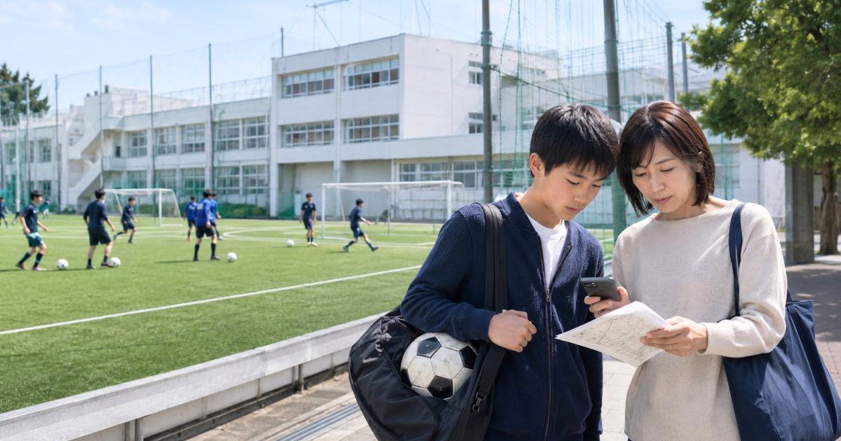 グラウンドと移動の注意点