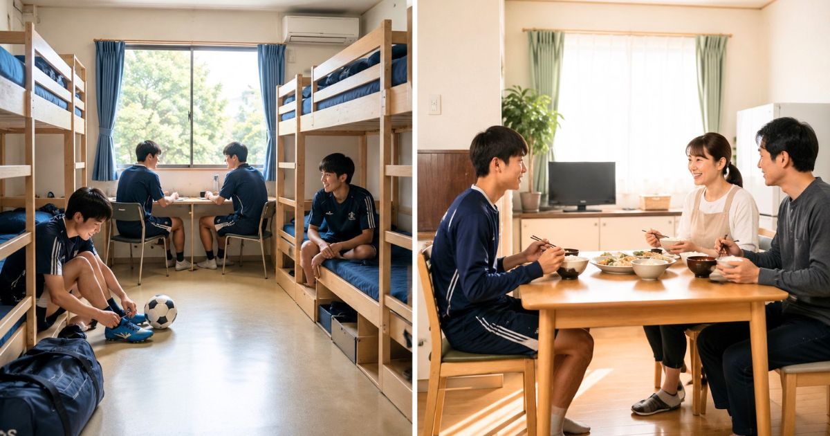 下宿との違いを整理