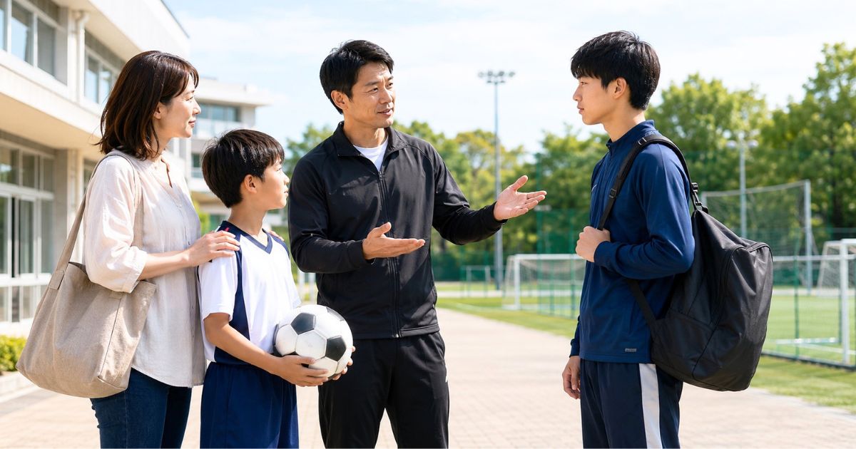 中学サッカー部との違いを先に確認
