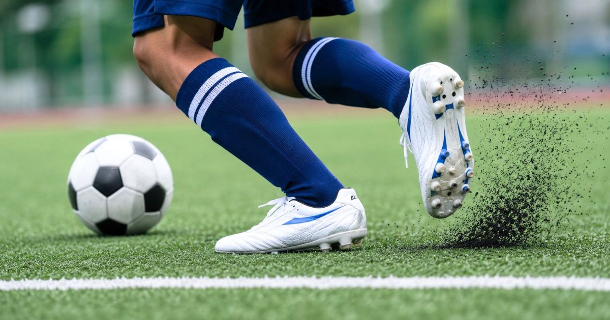 人工芝スパイクの違いとソール選び
