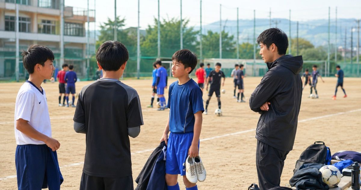 前所属チームの傾向と中学部活出身の可能性