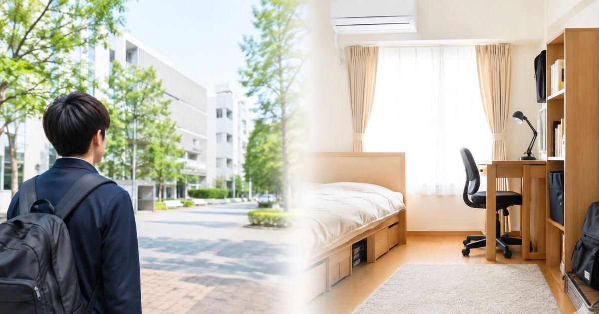 寮の有無と通学環境