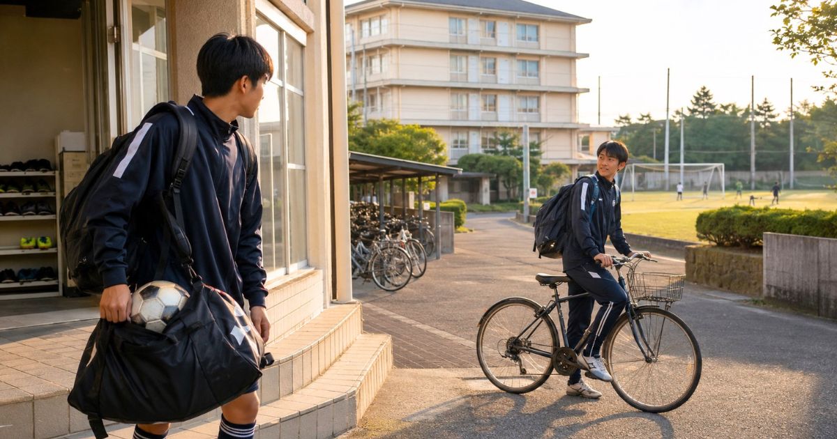 寮生活と通学環境を確認