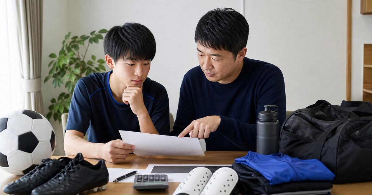 部費や用具代の確認項目